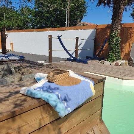 Chambre Independante Avec Piscine Gujan-Mestras Eksteriør billede