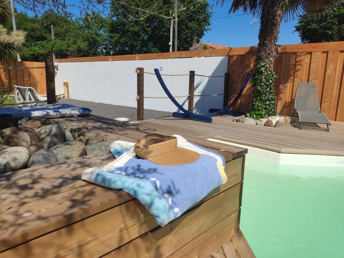 Chambre Independante Avec Piscine Gujan-Mestras Eksteriør billede